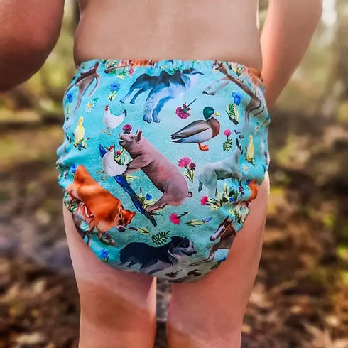 Bella Collection Double Row Night Nappy OSFM